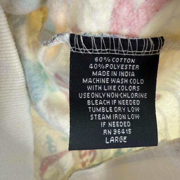 Mushroom Sweatshirt Delusions of Grandeur Womens L Whimsical Naturecore Pullover - Picture 4 of 7